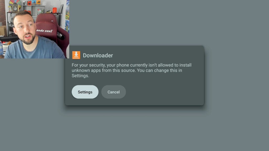 Allows installs for downloader 